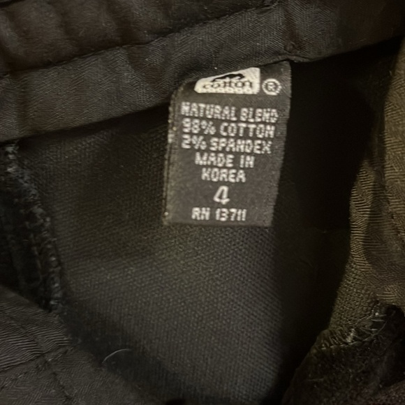 Black velvet pants - Picture 4 of 6